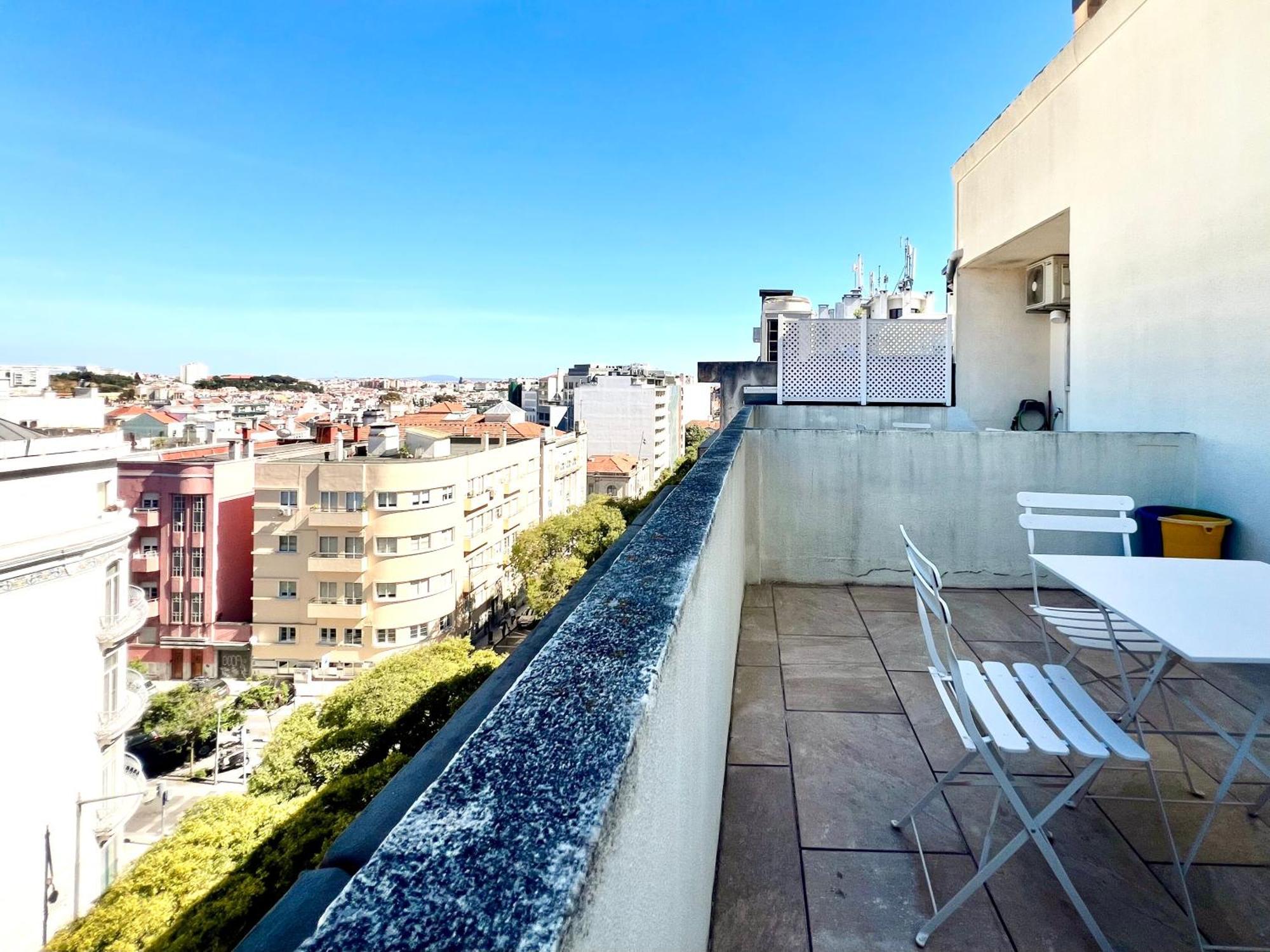 Estudio Novo Comodo Excelente Vista Lisboa Exterior foto