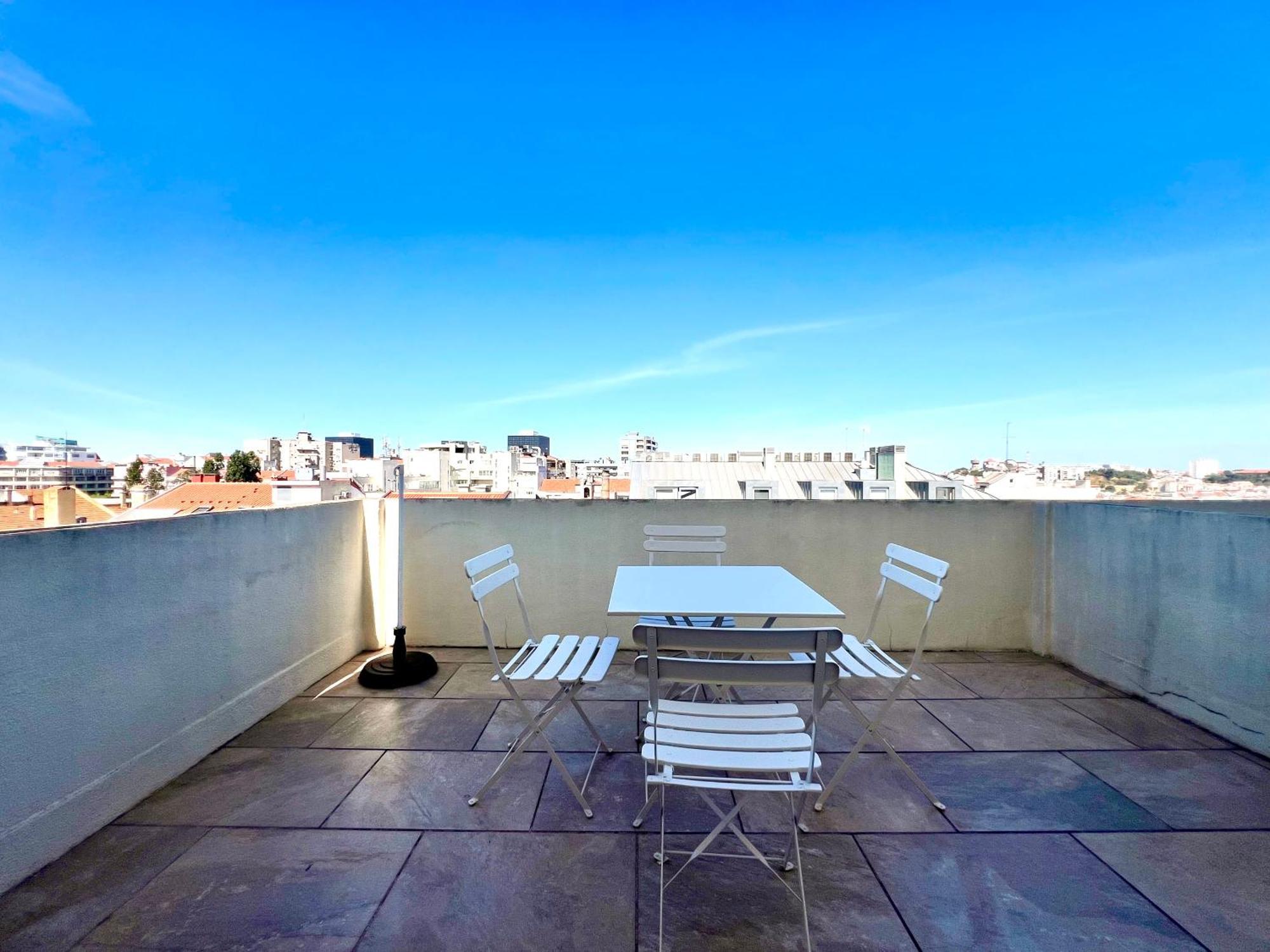 Estudio Novo Comodo Excelente Vista Lisboa Exterior foto
